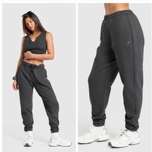 Gymshark Rest Day Sweats Black Marl size medium